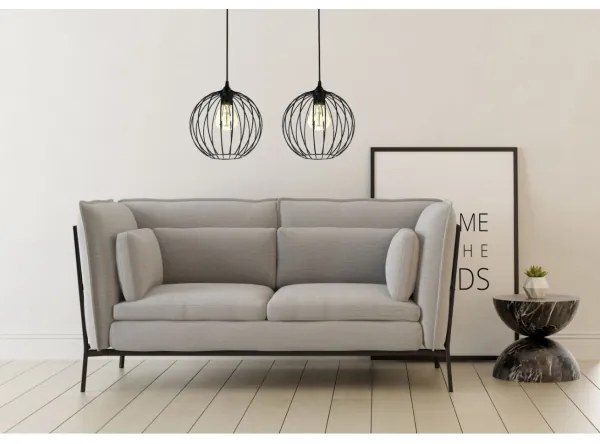 Lustră pe cablu MATT 2xE27/60W/230V