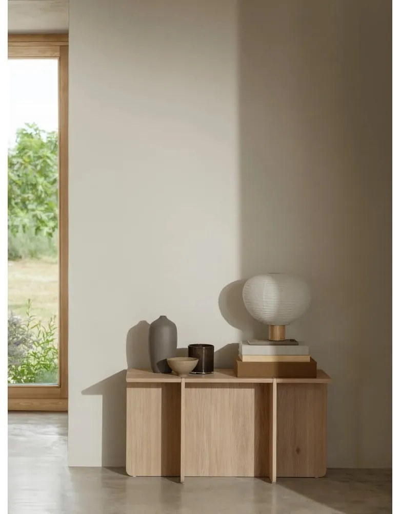 Veioză albă cu abajur din hârtie (înălțime 32 cm) Kami – Blomus