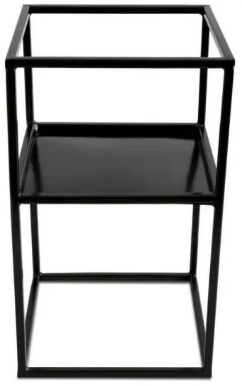 Suport pentru flori 40x24 cm, negru