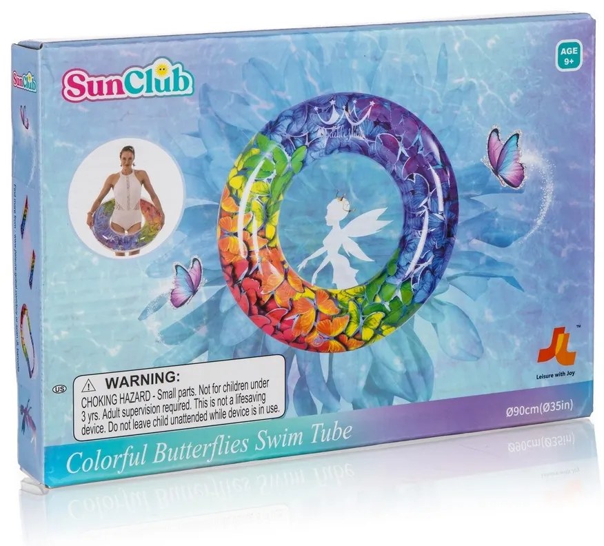 Vetro-Plus Inflatable ring Butterflies, diameter90 cm