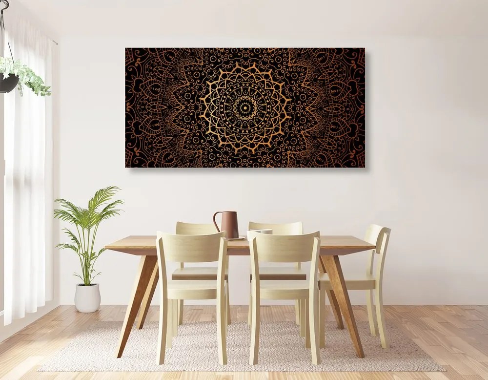 Tablou vintage Mandala în stil indian