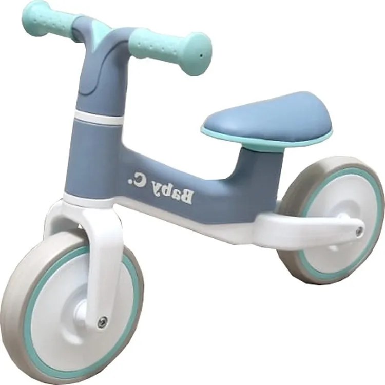 Trotineta fara pedale pentru copii Baby Care™ Balance Bike X11, Cu cosulet de depozitare, 2 Roti din spuma cauciucata EVA, Sa din piele ecologica,