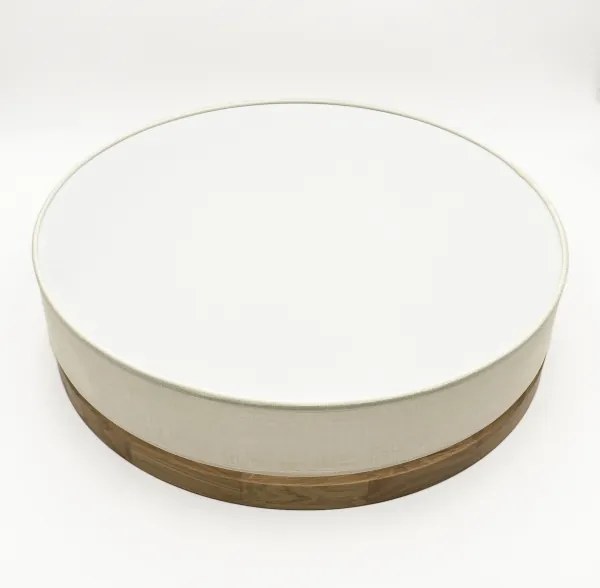 Brilagi - Plafonieră LED BELLADONNA, 36W, 230V, Ø 50 cm, crem/stejar