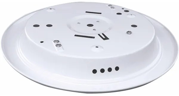 Plafonieră cu senzor de mișcare MANA, 2 x E27, 40 W, 230 V, Ø 30 cm, alb