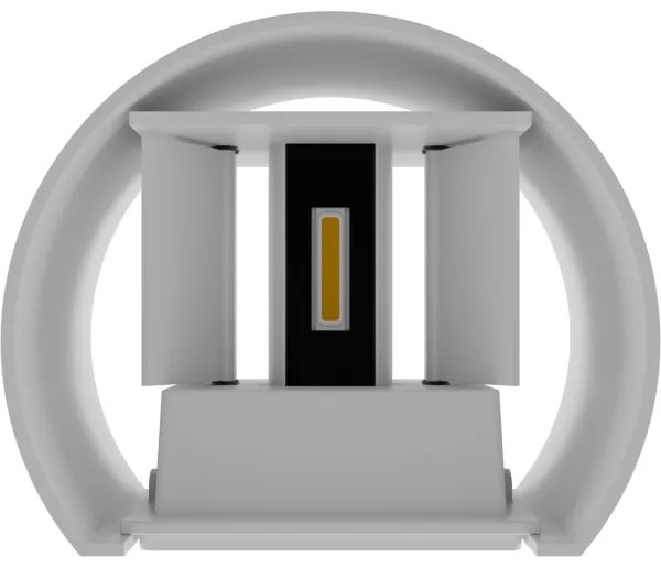 APLED - LED Aplică perete exterior OVAL 2xLED/3W/230V IP65