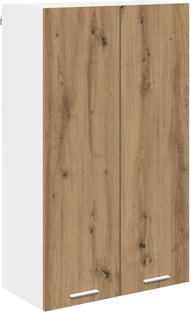 vidaXL Dulap suspendat Stejar Artizanal 60 x 31 x 100 cm Lemn compozit