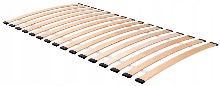 Pat practic 2 in 1 pentru copii 160 x 80 cm alb