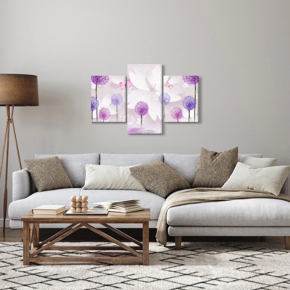 Tablou - Pe râul florilor (90x60 cm)