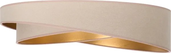 BRILAGI- Plafonieră LED VELVET TWIST LED/24W/230V 4000K Ø 55 cm bej/auriu