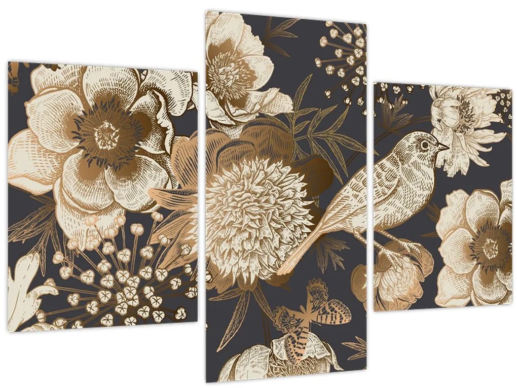 Tablou - Grădina de aur (90x60 cm)