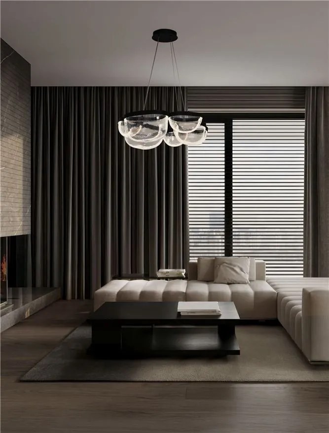 Lustra suspendata LED CLAIR