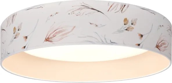 Brilagi-LED Plafonieră VELVET SIMPLE LED/36W/230V 3000K Ø 55 cm alb/floral