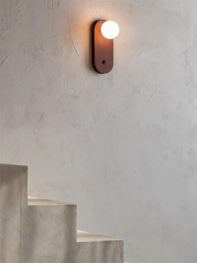 Aplica de perete din bambus maro Java