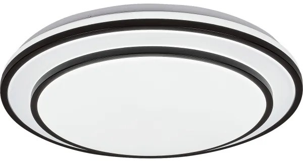 Rabalux 2130 - Plafonieră LED dimabilă LUPITA, 40W/230V, neagră, cu telecomandă