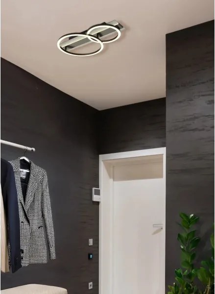 Globo 67382-30 - Plafonieră NORBERTO LED/30W/230V 4000K 30x48,2 cm