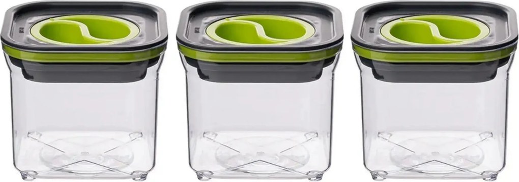 Set 3 recipiente 503HRN1149, plastic, 700 ml