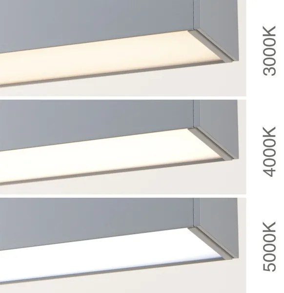 Orion- Lampă LED 2 în 1 plafonieră/suspendată PALKKI LED/38W/230V 3000/4000/5000K gri