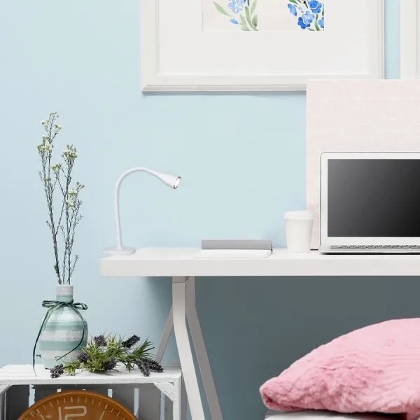 Rabalux 4196 - Lampă de birou LED JEFF cu clemă, LED/4,5W/230V, albă