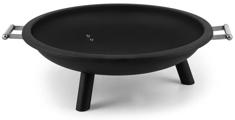 Trino Feuerschale Feuerkorb Terasa Cuptor Ø 80cm otel negru