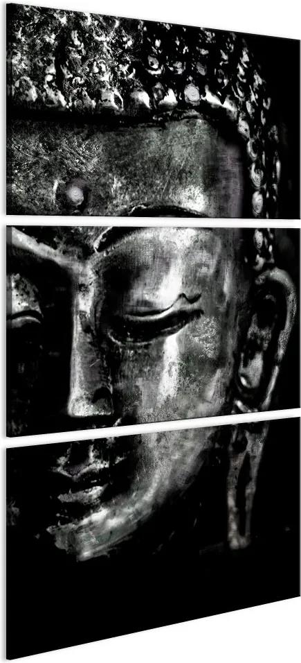 Tablou pe pânză - Grey Buddha 60x120 cm