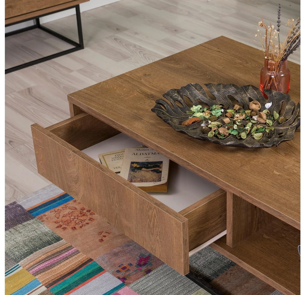 Mobilier living Lexuna 16 (Nuc + Negru). 1089126