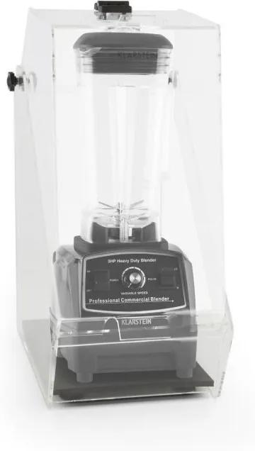 Klarstein Herakles 2G Stand Mixer negru cu Cover 1200W 1.6 PS 2 litri, protecție 32000 U / min zgomot BPA-free