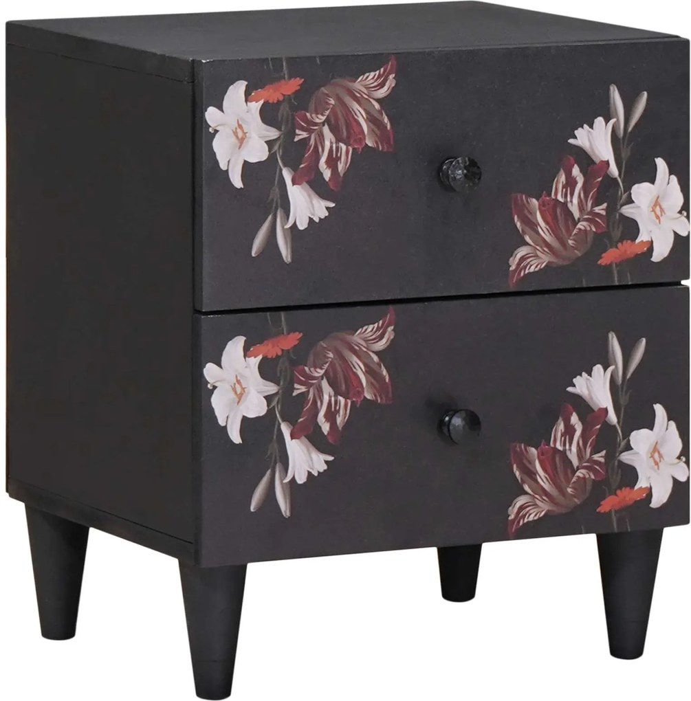 vidaXL Noptieră cu sertar Maro 40 x 33,5 x 46 cm Lemn de mango solid