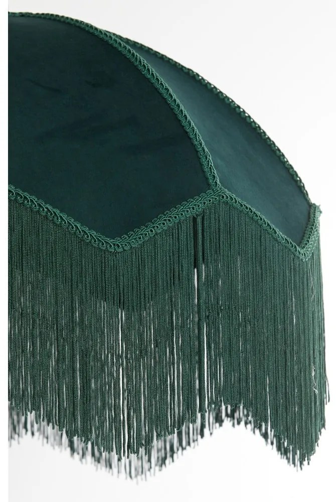 Lustră în culoarea petrol cu abajur textil ø 50 cm Malacia – Light &amp; Living