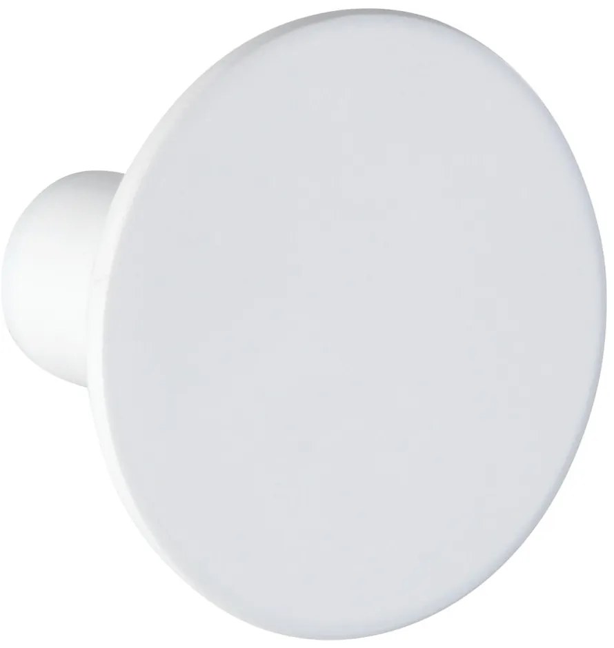 Cârlig de perete Wenko Melle, ⌀ 5 cm, alb