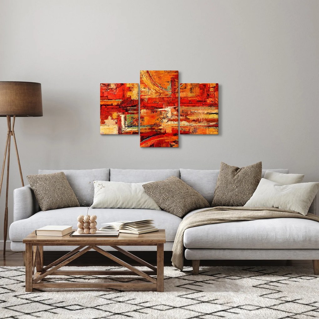 Tablou cu pictură pe pereți (90x60 cm)