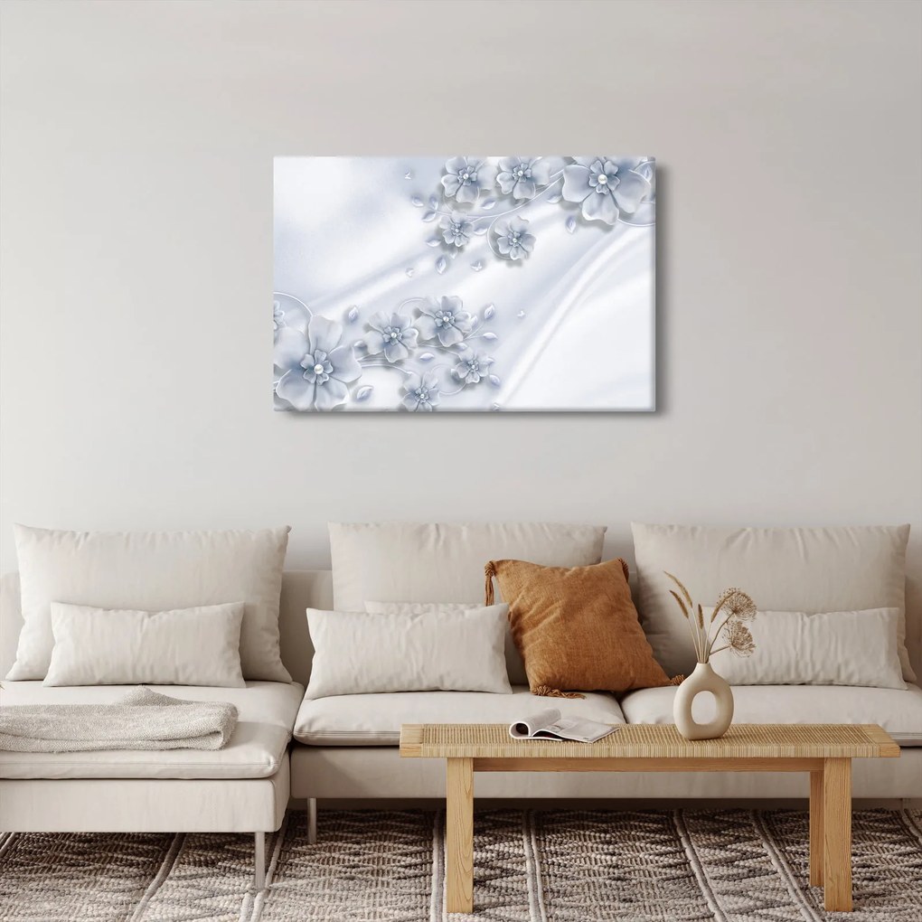 Tablou - Design flori (90x60 cm)