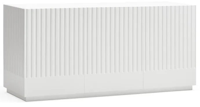 Comodă Teulat Doric, lățime 150 cm, alb