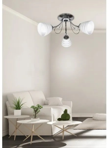 Lustră aplicată SIMPLI 3xE27/40W/230V