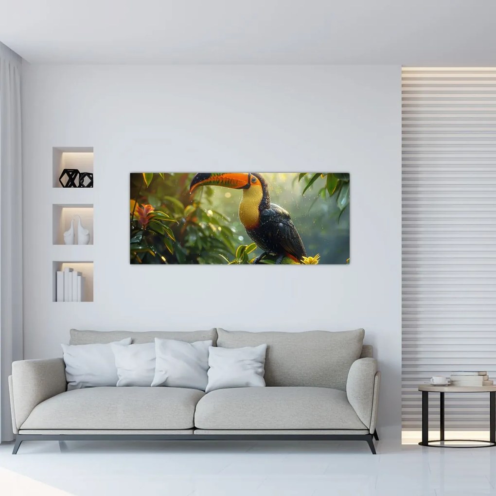 Tablou - Tukan (120x50 cm)