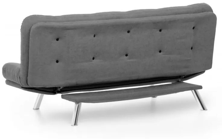 Canapea Extensibilă cu 3 Locuri Misa Sofabed, Gri