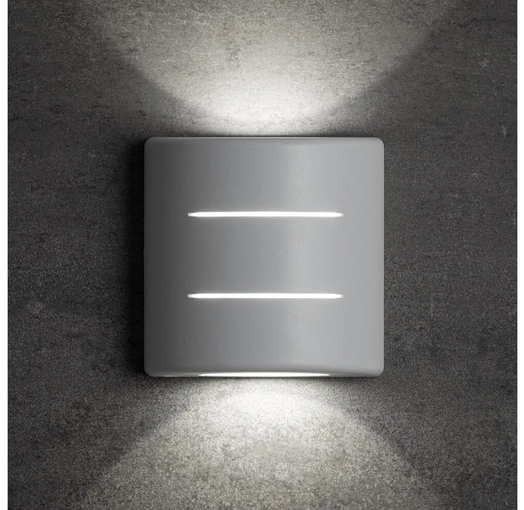 Kanlux 39183 - Aplică de perete LED pentru exterior REFAZI LED/6W/230V IP54 albă
