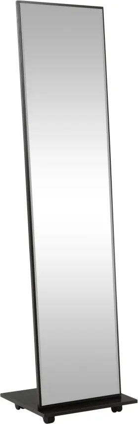 Oglinda NEPTUN, negru, 40x168 cm