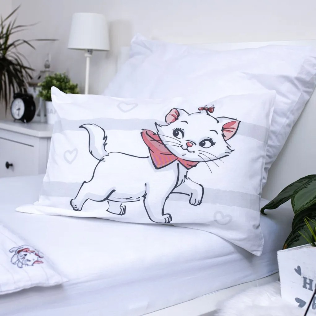 Disney Marie Bow husa de pat pentru copii 100×135 cm, 40×60 cm