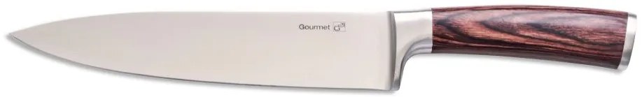 Set de cuțite Gourmet Nature G21, 5 bucăți, suport de bambus