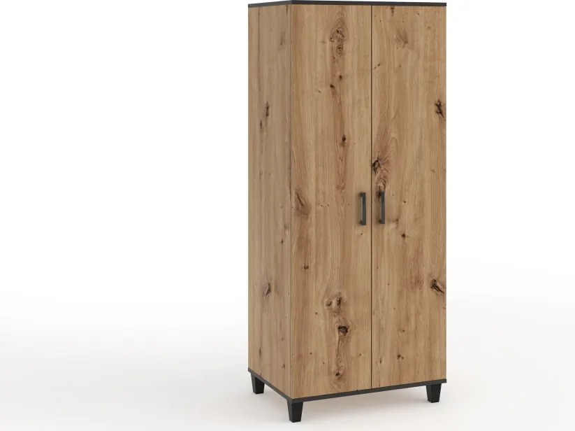 Dulap POLA 12 – 80x56x193 cm – Stejar Artisan