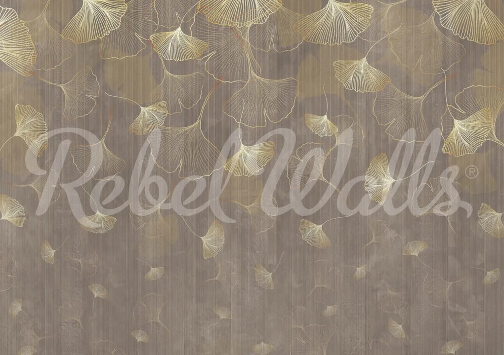 Tapet Ginkgo Leafs, Rebel Walls