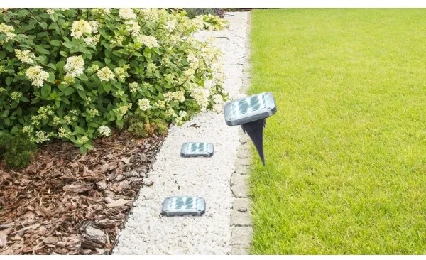 SET 2x corp de iluminat LED solar SOLAR LED/0,8W/1,2V IP44 Globo 33414Q-2