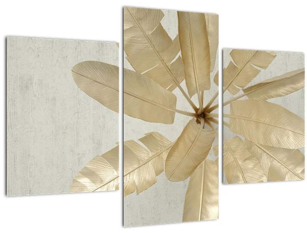 Tablou cu pene da găscă (90x60 cm)