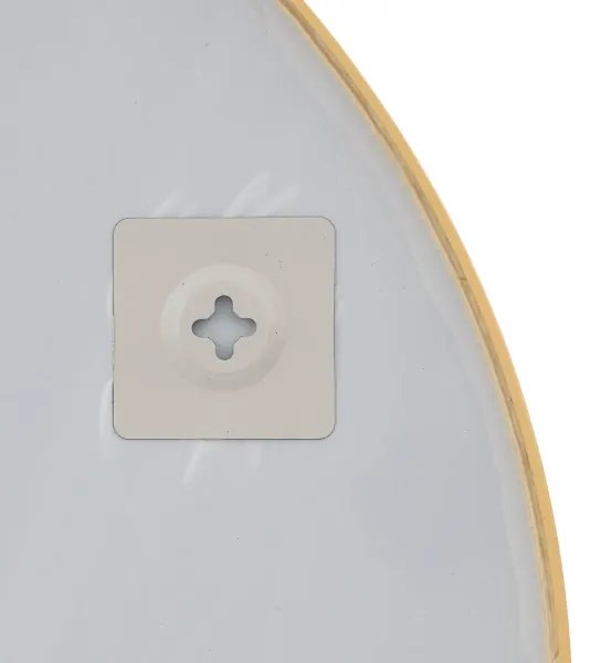 Oglindă de perete Atmosphera ALICE d. 70 cm auriu