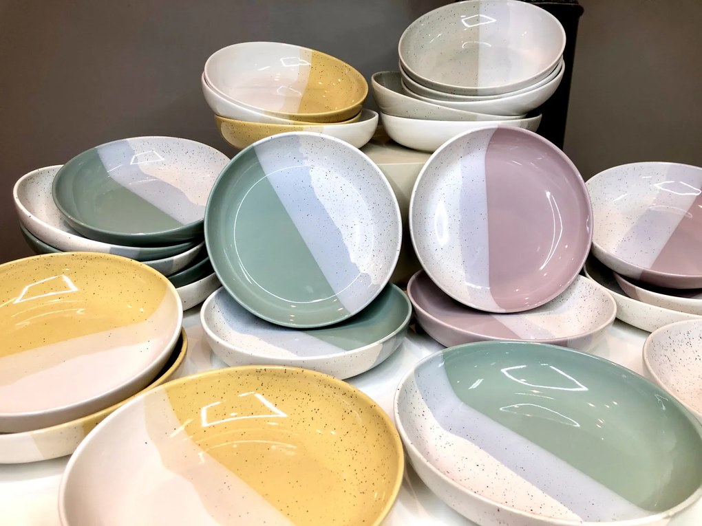 Bol Mare Pasta - Colectia Artizan Verde 23cm