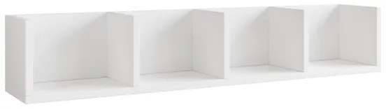 Raft de perete LOTIKO 17x95 cm alb