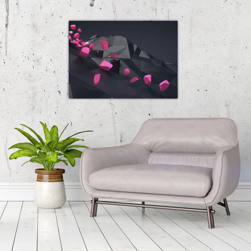 Tablou 3D abstracție (70x50 cm)