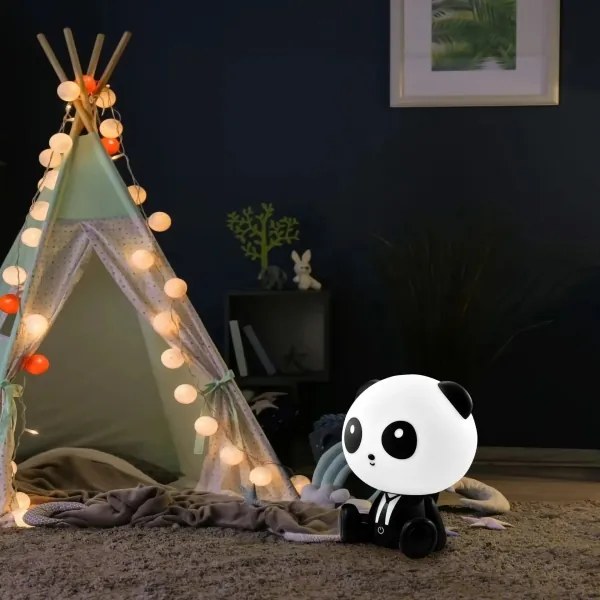 Lampă LED tactilă dimabilă pentru copii PANDA LED/2,5W/3,7V 1200 mAh