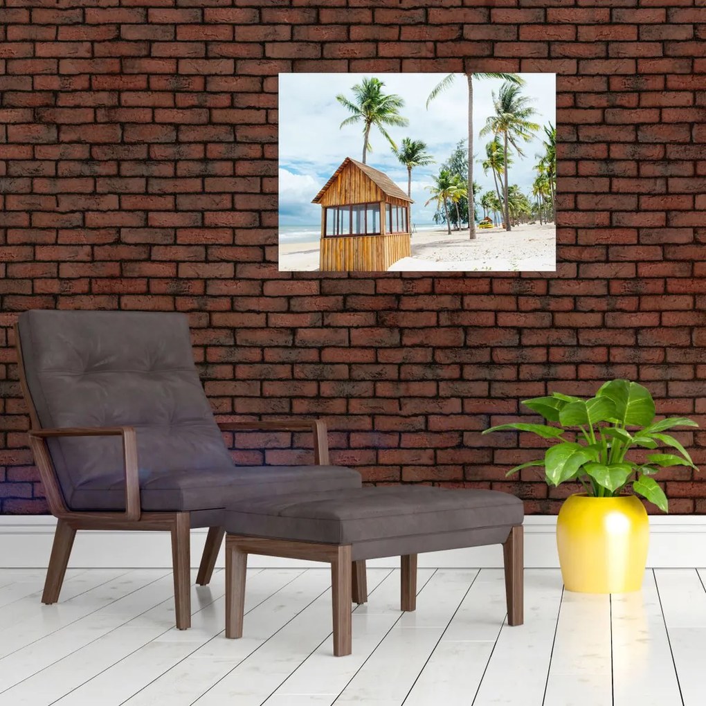 Tablou - Plajă (70x50 cm)