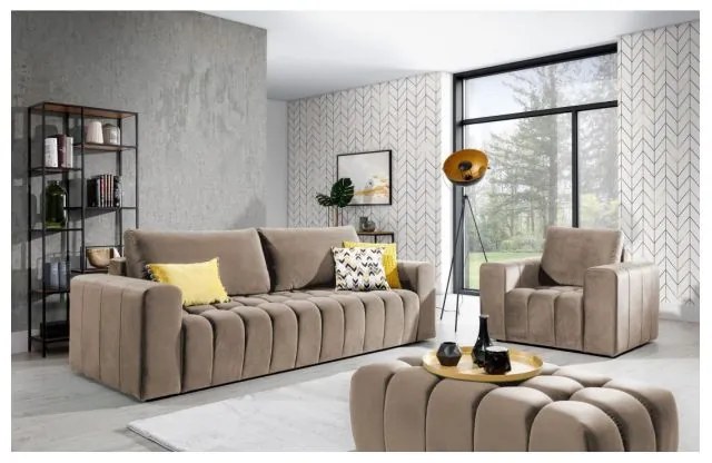 Scaune Lazaro 245cm Bronz